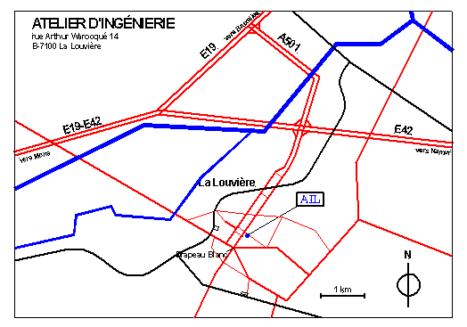 plan d'acc�s